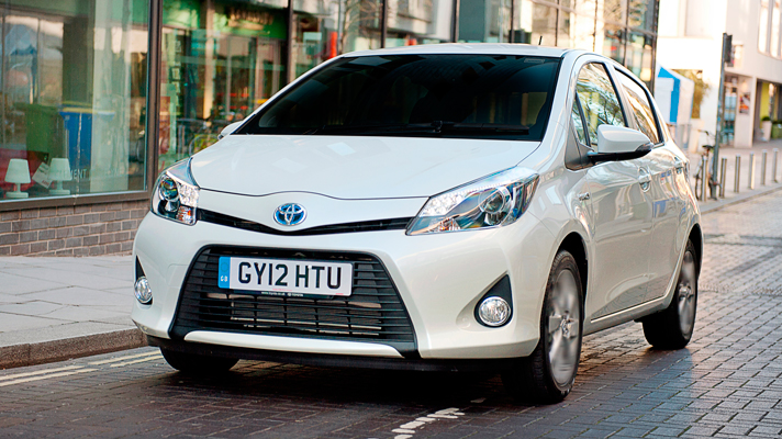 Toyota yaris hybrid sales vs vw polo